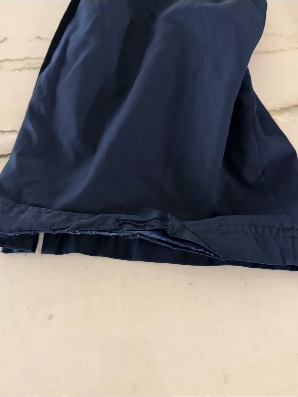 Navy Midshipmen Sweatpants L Blue Champion Tear Away Polyester